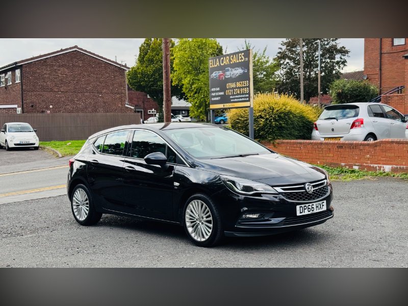 2017 Vauxhall Astra 1.4i Turbo Elite Hatchback 5dr Petrol Manual Euro 6 150 ps